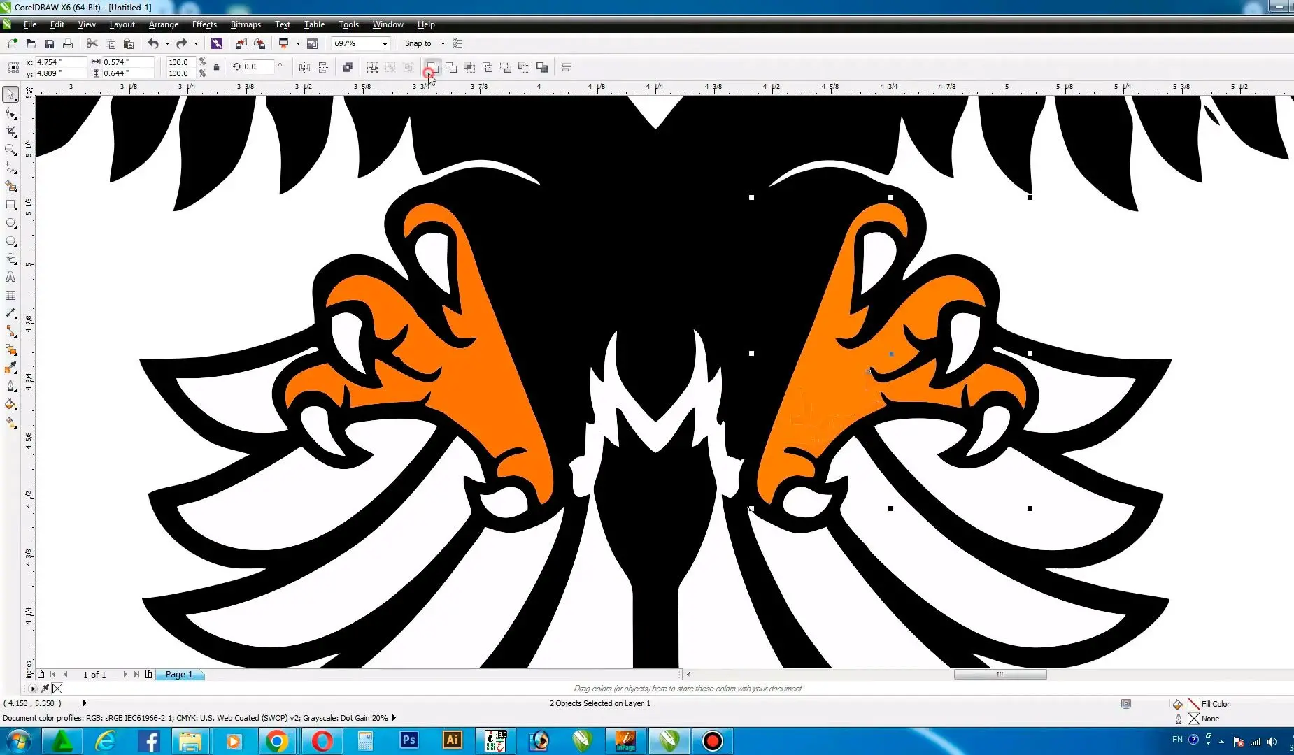 CorelDRAW 导出..