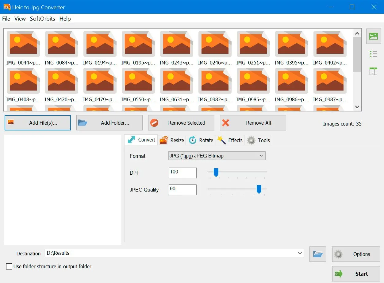 HEIC to JPG Converter 屏幕截图.