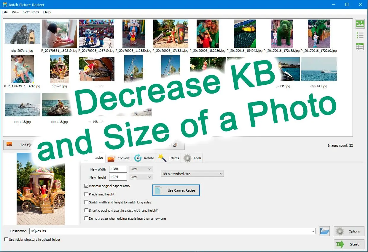 Batch Picture Resizer 屏幕截图.