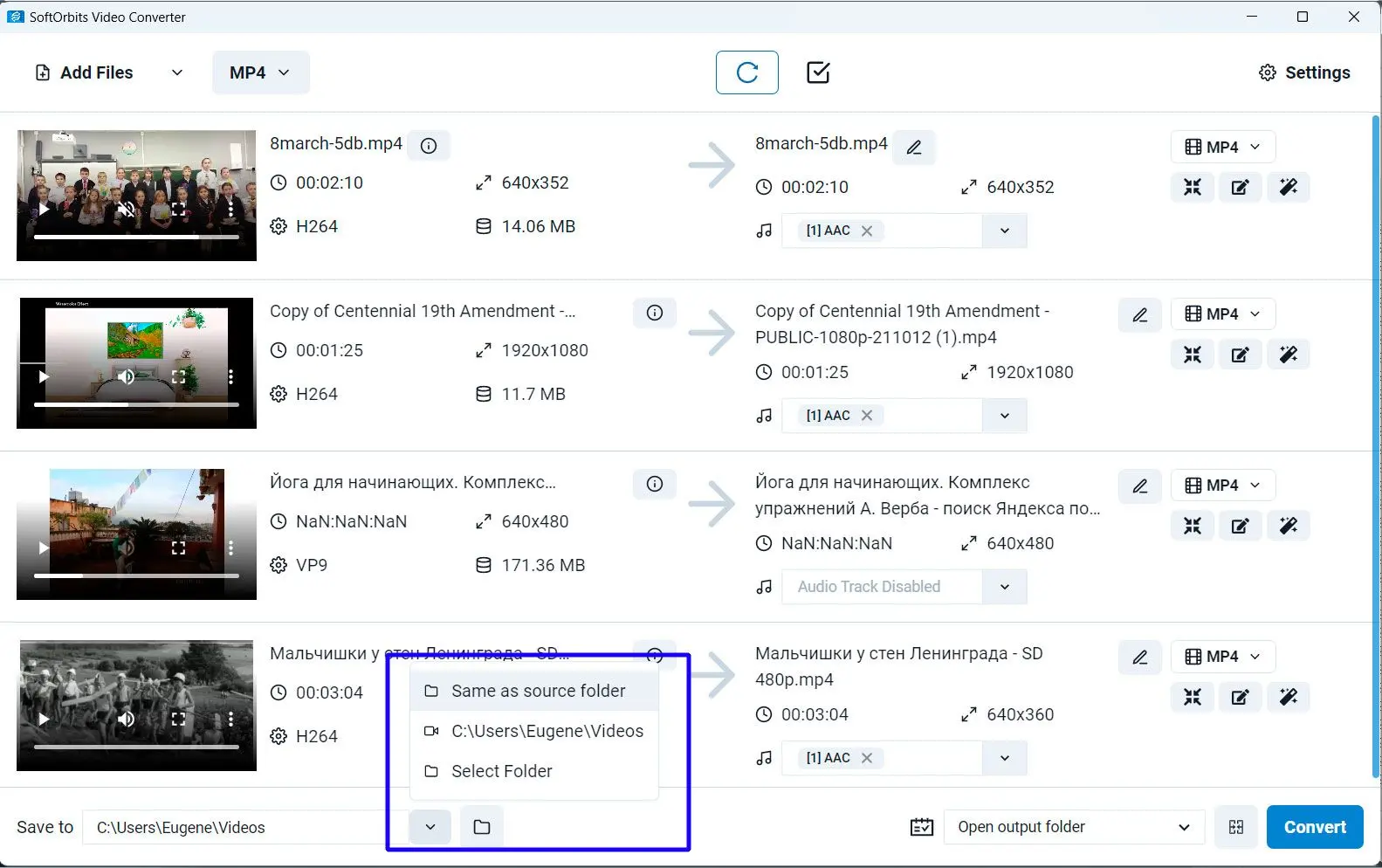 选择输出文件夹..