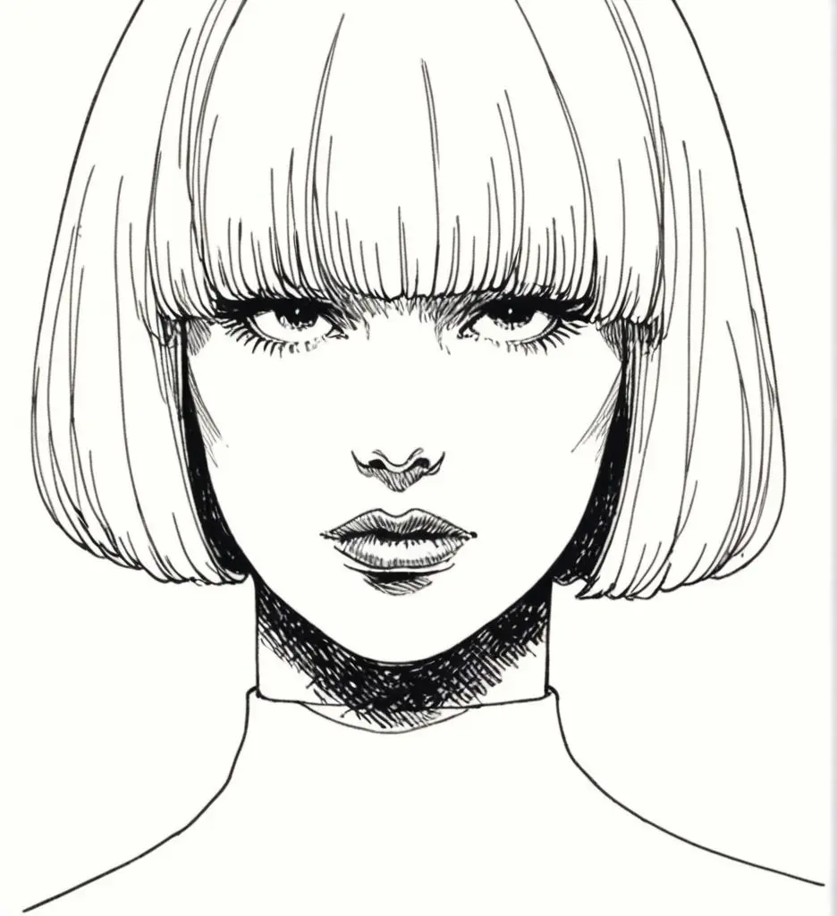 某些主题更适合制作线条画.