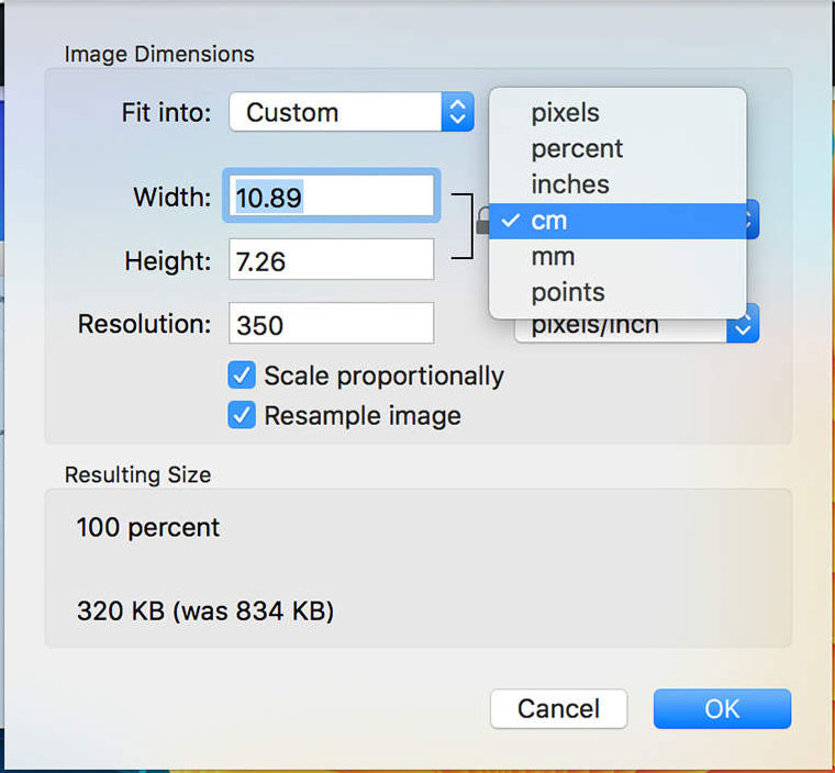 在osx (Mac)上调整多个图像大小.