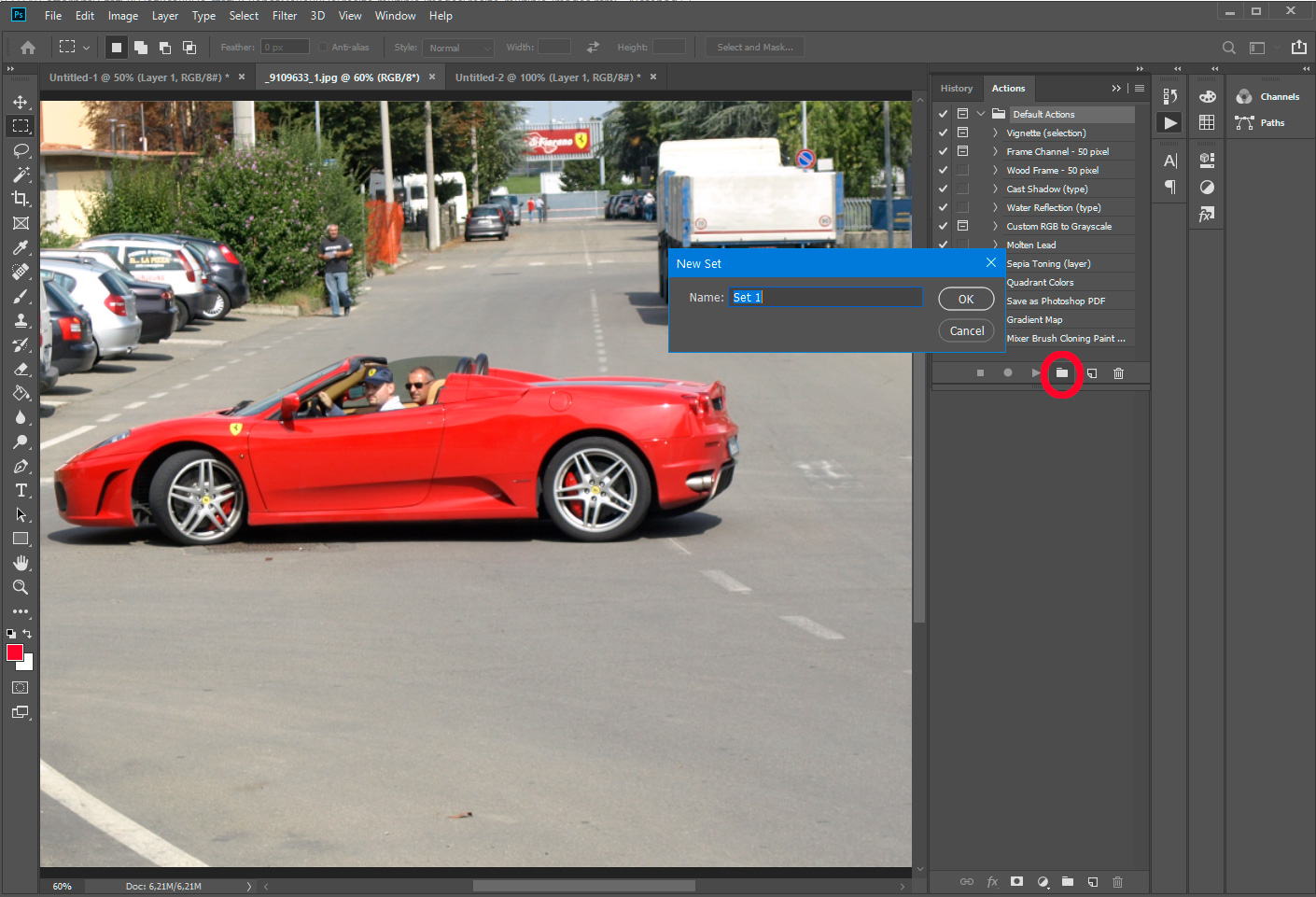 Photoshop - 创建集.