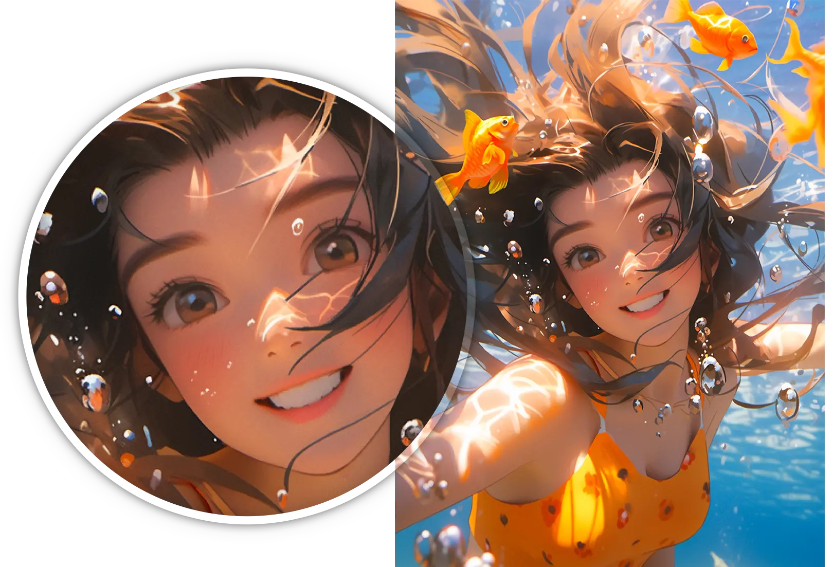 为插图、艺术作品和动漫添加细节.