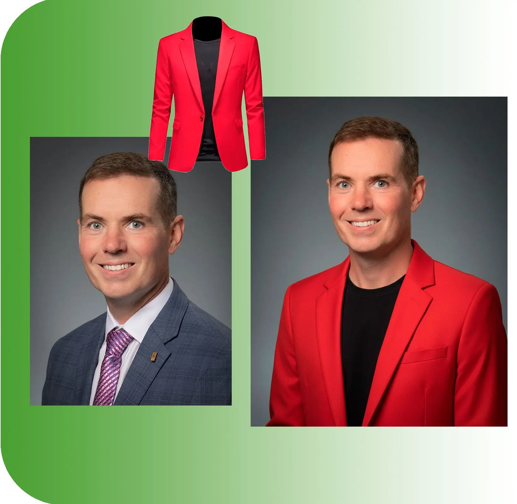 逼真的AI服装更改.