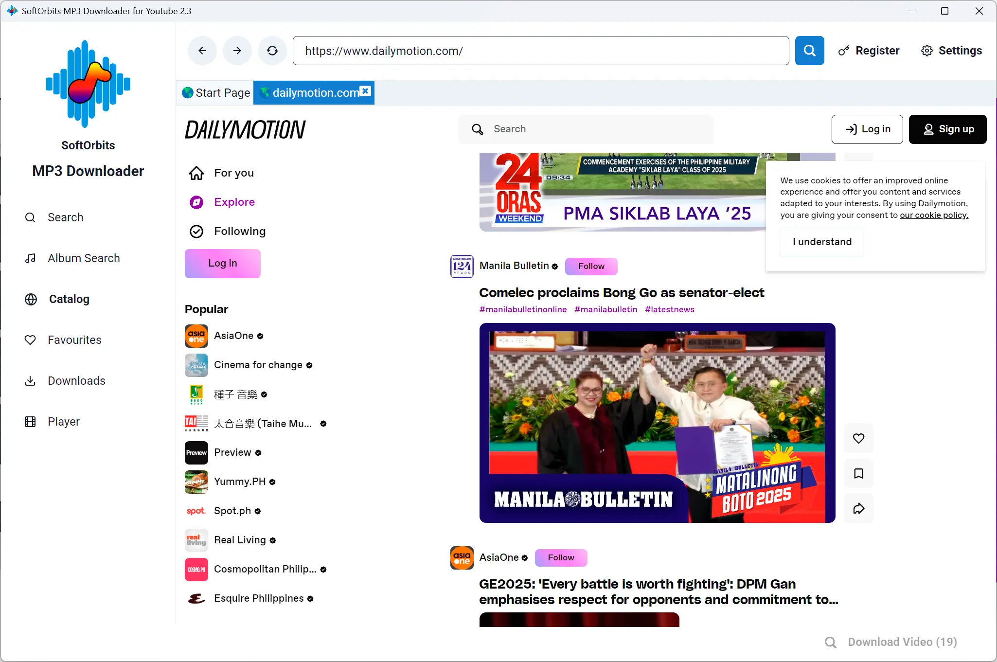 MP3 Downloader for Youtube: 屏幕截图.
