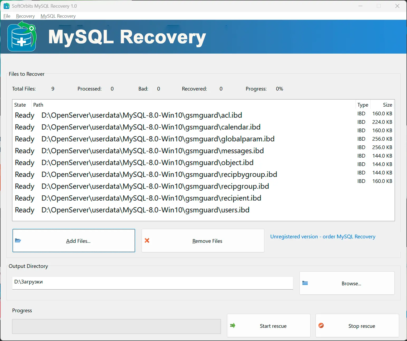 添加数据库文件.