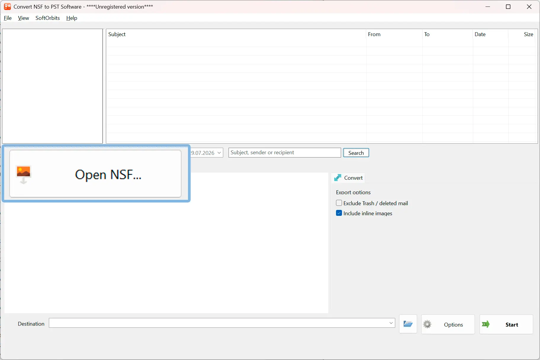 打开 Lotus Notes 数据库.