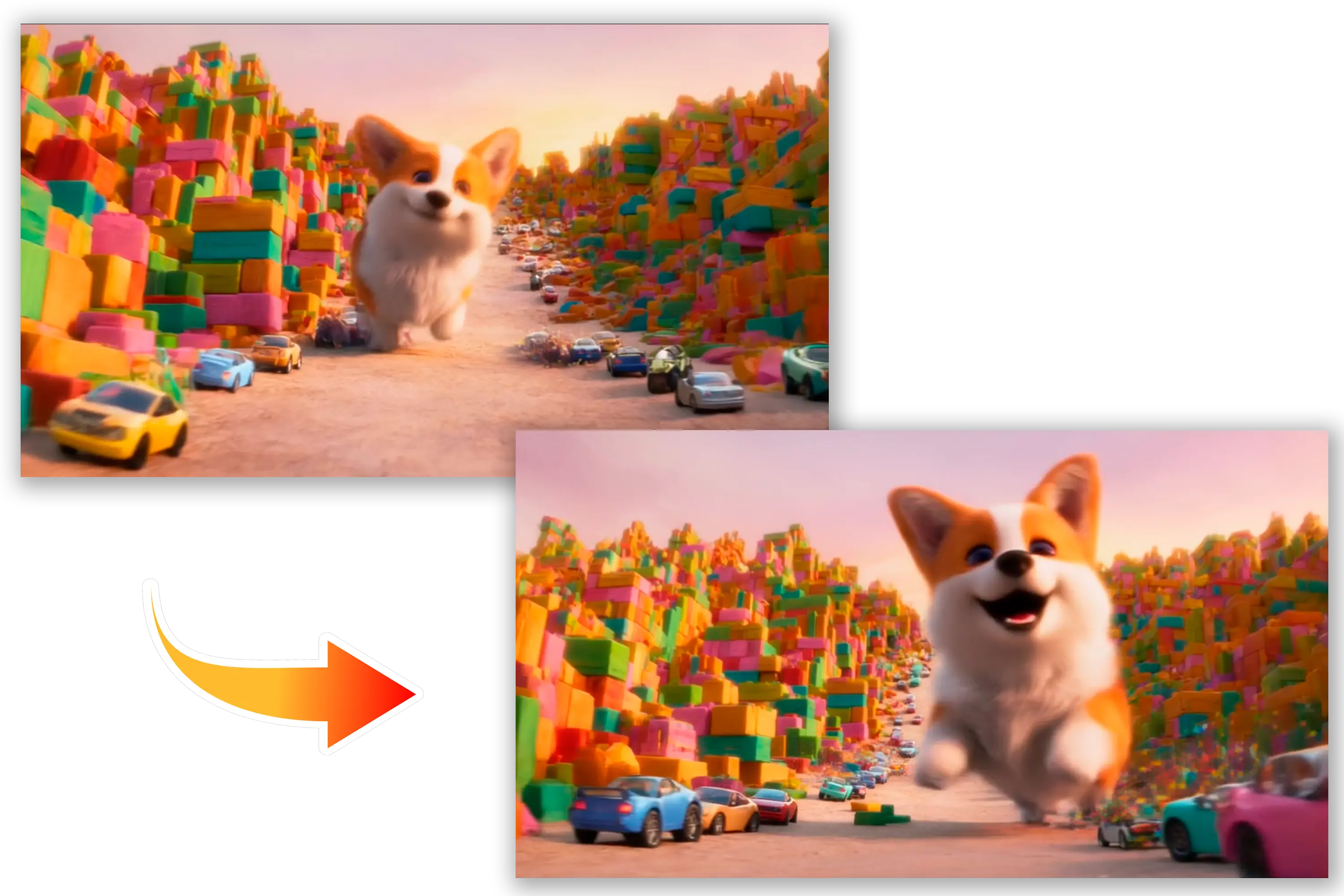 生成更长的视频：最后关键帧选项.