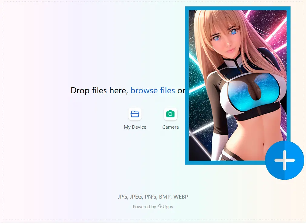 上传你的目标视频.