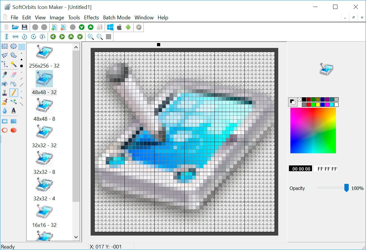 SoftOrbits Icon Maker 屏幕截图.